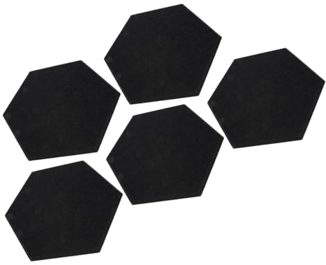 Amosfun 5stücke Schallabsorbierende Platten für Raumakustik Akustikpaneele für Heimstudio Wandakustikpaneele zur Schalldämpfung in Kleinen und Mittelgroßen Räumen