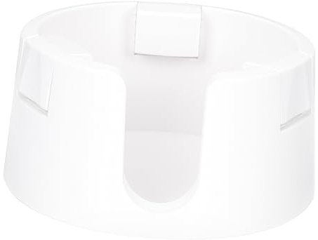 TINEASUR Portabicchieri Per Barca e Scrivania Anti-rovesciamento Regolabile in Plastica Bianca Da 94 Mm Accessori Di Montaggio, Supporto Portabevande Da Tavolo Per Ufficio, Divano e Campeggio