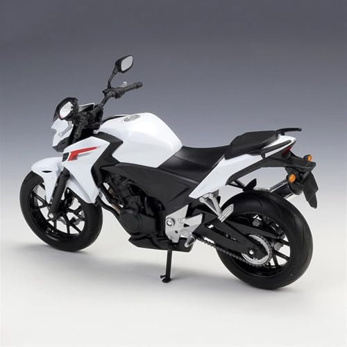 MPODYTSF Maßstabgetreues Modell Motorrad Metall Modell Sammlung Simulation Druckguss Geschenke 1:10 Für H-ONDA CB500 F(with Retail Box)