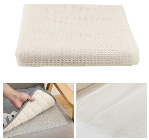 XIAQICA sous Tapis Antidérapant 180 x 200 cm Anti Glisse Tapis Recoupable sous-Tapis Antidérapant pour Matelas Canapé Chaises Coussin Voiture