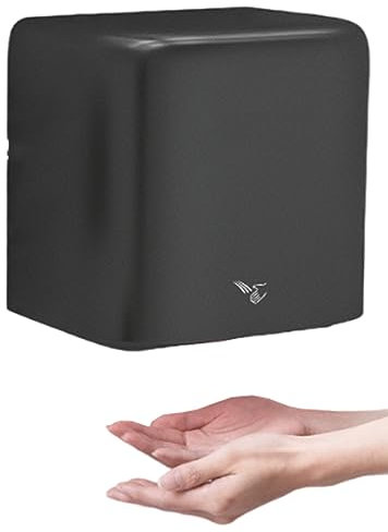 LXWKAI Asciugamani Elettrico ad Alta velocità Commerciale Asciugamani Elettrico Automatico a induzione Asciugamani Elettrico per bagni pubblici Asciugamani Elettrico in Acciaio Inossidabile 304, B