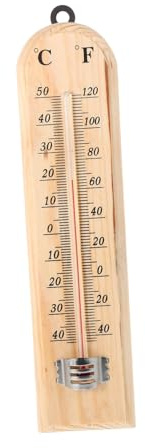 BESPORTBLE Thermometer Digital Temperature Monitor Indoor Outdoor Window Temperature Indicator Accurate Wine Cellar Thermometer Wall-mounted Design