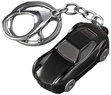 Tryagat Llavero de Coche para Audi A1 SPORTBACK (2010-2018), Llavero para Coche Regalo Cumpleaños Hombre Regalo para Conductor,Black