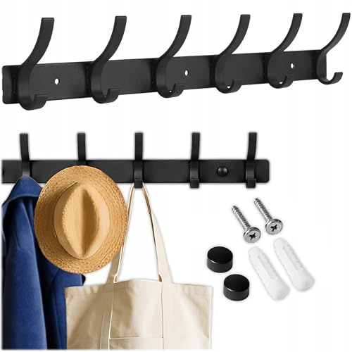 KRUMAD Kleiderhaken Wand, Hakenleiste Garderobe, Garderobenleiste