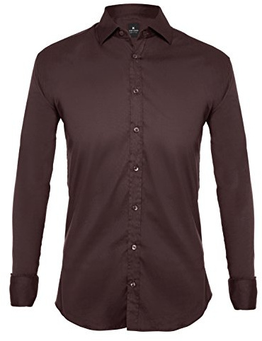 Tina Ferrà Camicia Uomo Elegante Tinta Unita Regular Camicie da Uomo in Cotone Manica Lunga, Camicia Uomo con Bottoni, Camicia Artigianale Sartoria Napoletana