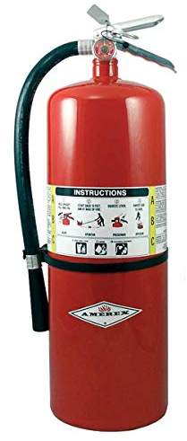 Amerex A411 20 lbs ABC Dry Chemical Fire Extinguisher with Wall Hanger