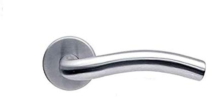 Jdel Juego manivela Roseta Acero INOX Ref. RIS, Inoxidable, 0