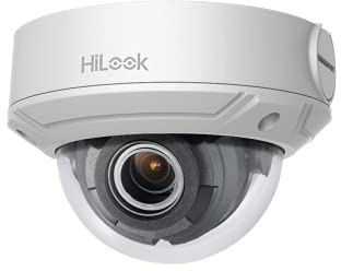 Hilook by Hikvision - IPC-D640H-Z - Caméra dôme IP 4MP - Portée Infrarouge 30 m - Certifiée IK10 et IP67