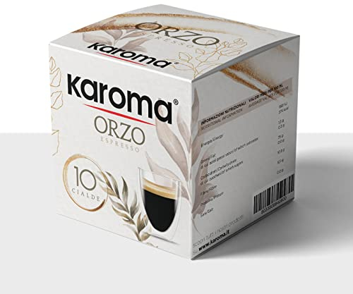 Caffè Karoma® 60 Cialde aromatizzate all' Orzo compostabili ESE 44 mm
