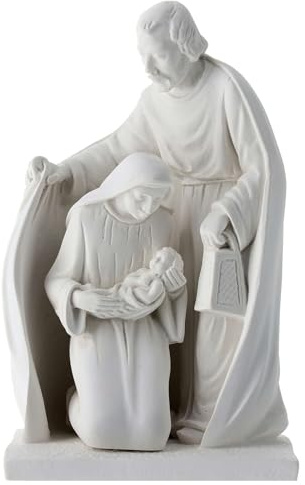 Holyart Natività Resina Bianca 15 cm