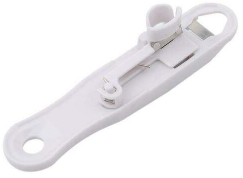 TRTO 1Pcs White Color Green Bean Slicer Bean Stringer Remover Peeler Plastic Vegetable Bean Slicer Runner Easy to Use (White Color)