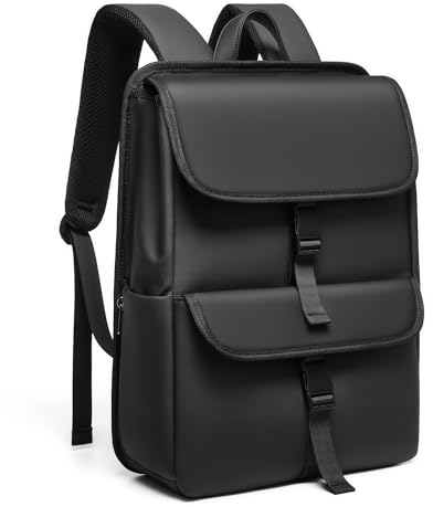 GYakeog Zaino da Lavoro Donna Impermeabile Elegante con Caricatore USB Porta PC per Computer Scuola Viaggio Lavoro Shopping - Nero
