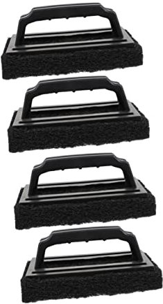 BCOATH 4 Pezzi Spazzola Per Pulizia Cucina Spazzola Per Barbecue Rimuovi Olio e Sporco Per Piatti, Pentole e Lavelli