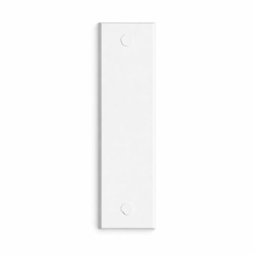 Rolladengurt Abdeckung geschlossen Lochabstand 160mm Gurtwickler Abdeckung, DIY, Weiß Strukture