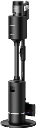 GRUNDIG VCP 9431 Pro 2-in-1-Akkusauger, HyperClean, CyclonStorm-Technologie, knickbares Rohr, 3 Saugkraftstufen, 450 W Motor, 500 ml Staubbehälter, bis zu 60 Minuten Laufzeit, Silber-Schwarz
