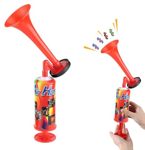 JSMTKJ Bocina de Aire de Mano, Bocina de Bomba de Aire de Mano, Trompeta Manual para Estadio de Estadio, para Partidos de Fútbol y Otros Eventos Deportivos