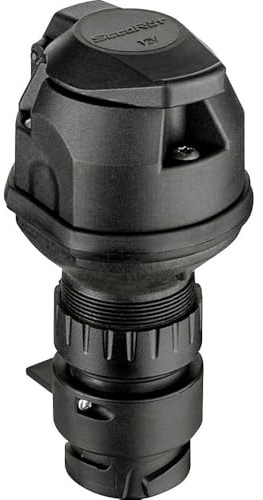 SecoRüt 60182 Anhänger Adapter [Steckdose 13polig - Stecker 7polig]