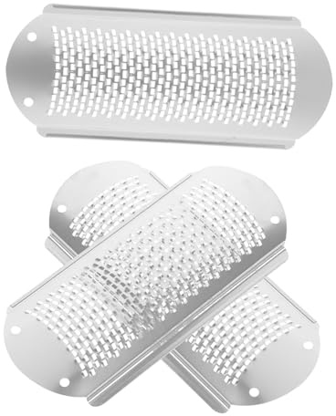 Gogogmee Limas para Pies Removedor Práctico de Callos Kit de 3 de de Acero Inoxidable para Diseño Ergonómico y Liviano y para Uso en Casa y Salón de Pedicura Uso en Casa Salón Pedicura