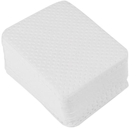 PRETYZOOM 540 Stück Wimpernkleber Wattepads aus Baumwolle und Mull Tragbare Make Up Entfernungstücher für Reinigung und Pflege Beim Makeup Entfernen
