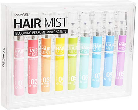 [RAMOSU] Hair Mist Blooming Perfume Mini 9 Scents | 9.5ml * 9ea