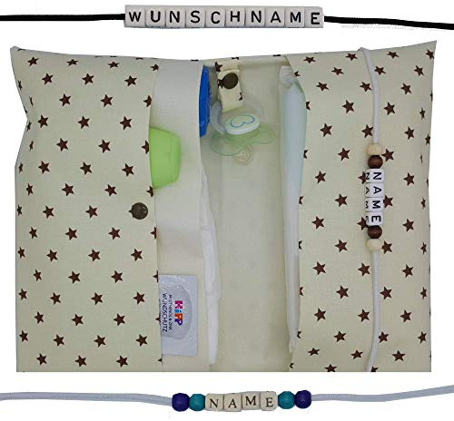 Große Windeltasche XXL mit Name Wickeltasche