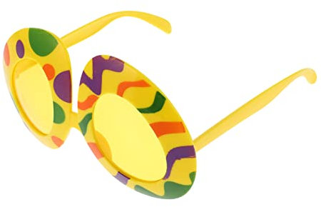 GALPADA 1paar Lustige Osterbrillen Bunte Cosplay Party-Sonnenbrillen Für Erwachsene Dekorative Brille Für Feiertagsfeiern Unvergessliche Fotorequisiten
