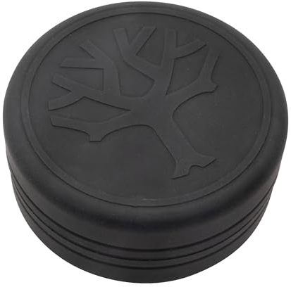 BÖKER SOLINGEN® Schleifpuck Korund 200 600 - Taschen-Schleifstein für Tocken- & Nass-Schliff - Kombi Schärfstein rund doppelseitig - 2 in 1 Abziehstein Schärfer für Messer, Axt, Beil & Werkzeuge