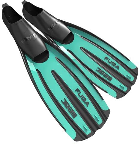 SEAC Fuga, Taucherflosse zum Tauchen, Freitauchen und Schnorcheln für Erwachsene mit geschlossenem Fußteil, Made in Italy