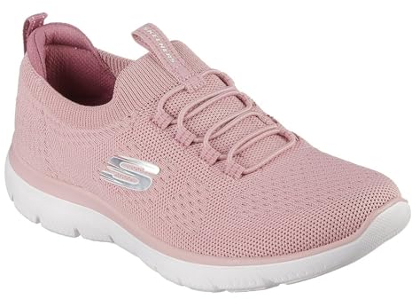 Skechers Womens Summits Top Player Sneaker, Fuchsia, 5 UK