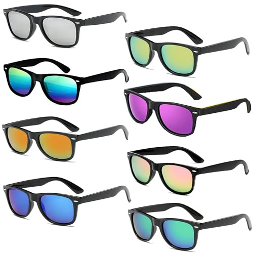 8pack neon sunglasses womens men sunglasses multipack bulk sunglasses adult