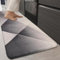 Yugarlibi Tappeto passatoia per corridoio, antiscivolo, 60 x 180 cm, per soggiorno e camera da letto, lavabile, antimacchia, moderno, per cucina e corridoio, colore: grigio