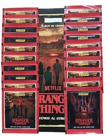 ALBUM + 20 sobres Colección de 2025 son cromos (de pegar) de la serie de TV Nos vemos en el otro lado ST T