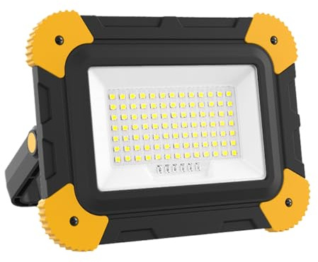 Luce per ricaricabile a LED - lampada per proiettore pieghevole, luce da lavoro esterna durevole | per garage, officina, costruzione, riparazioni domestiche, escursionismo, ,