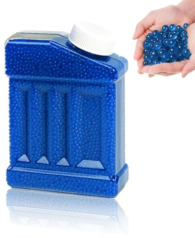 BNREOZA Wasserperlen, ca. 60.000 bunte Perlen, dekorativ und farbenfroh für DIY-Dekoration, Vasenfüller, Gelperlen für Blumen und Pflanzen,blau
