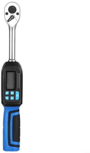 Kit di chiavi dinamometriche elettroniche preimpostate, chiave dinamometrica digitale, display LCD digitale 3-60 Nm, acciaio al cromo vanadio, include prese da 8-22 mm per meccanici