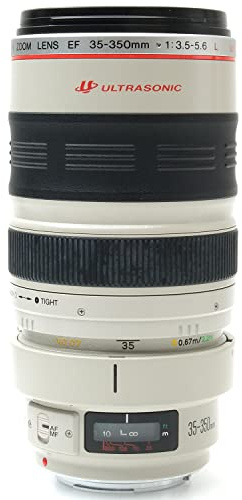 Canon EF 35 – 350 mm 1 – Objectif (8.5 cm, Automatic, Manuel, 35 – 350 mm, 72 mm, 1400 g, Blanc)