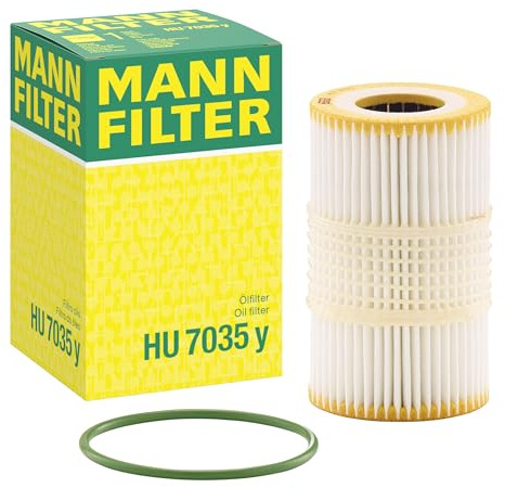 Mann Filter HU 7035 y Cartridge Oil Filter Replacement Compatible With Audi A6 (2016), A6 Quattro (2016-2020), A7 (2016-2017), A7 Quattro (2016-2020), A8 (2011-2016), A8 Quattro (2015-2018), S6 (2017)