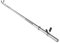 G5 HT SPORT Verchromte Hantelstange mit 150 oder 180 cm Durchmesser. 25 mm Federverschluss (150 cm)