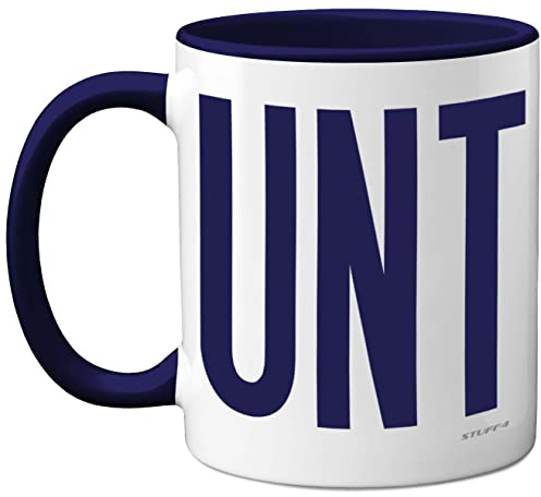 Funny Mugs for Women and Men, C UNT Mug | Fun Sarcastic Slogan Gifts for Work Colleagues, C*nt Crude Rude Novelty Joke Gag Humour Birthday Present Friends