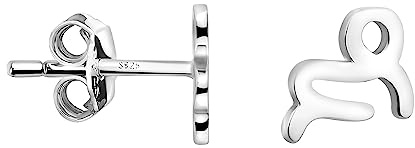 SOFIA MILANI - Damörhängen i 925 Silver - Stiftörhänge med Stenbocken Stjärntecken - E2126