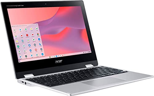 Acer - Chromebook Spin 311 | Portátil con visualización táctil 2 en 1 de 11.6 pulgadas | MediaTek Kompanio 500 MT8183C | 4GB LPDDR4X | 64GB eMMC (plata pura) (CP311-3H-K5WQ)