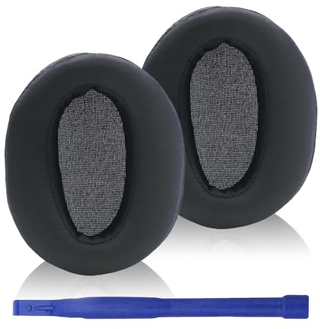 Adhiper Ear Pads Replacement for Sony WH-CH700N, WH-CH720N, Compatible with Sony WH-CH710N Headphones (Ice Silk Cloth/Black)