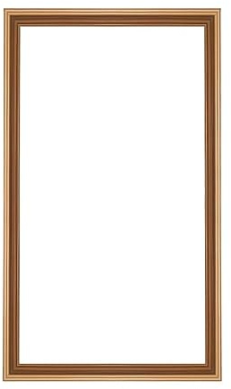 Nordlinger Pro - Encadrement Mouluré Pré-Découpées en Bois FSC 100% – Décoration porte et mur – 790507 – 100 x 60 cm