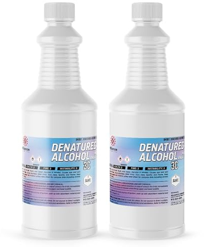 Alliance Chemical Denatured Alcohol 190 Proof 3C - 2 Quarts