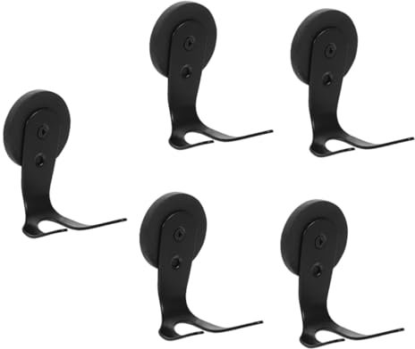 iplusmile 5St magnetischer Haken Saugnapfhaken Schwerlasthaken Kleiderbügel Girlande magnetischer Kranzhaken für Zuhause Schlüsselhaken magnetisch Magnetkraft anschließen Küchentür Büro