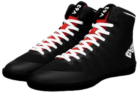 Kraftpaid Boxen Stiefel ringerschuhe,Ringerschuhe für Herren,Unisex Wrestlingschuhe,VerschleißFest,Atmungsaktives Mesh,Komfort Und StabilitäT,für Herren,Damen,Fitness,Sport,Kampf,Taekwondo.