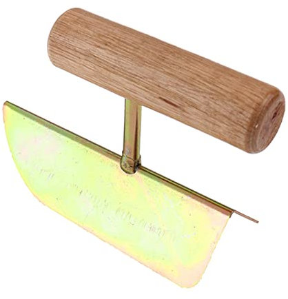 Paleta de esquina para construcción de viviendas, herramienta de enlucido de esquina, esquina exterior, 10,5 x 4 cm