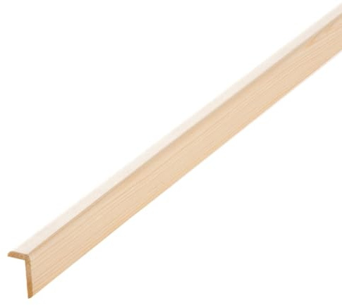 FORESTEA Lot de 36 Baguettes Angles Sapin 2500 x 13 x 13 mm PEFC 70%