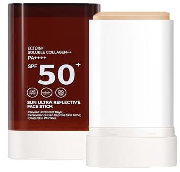 SPF50+ Foundation Stick,3in1 Flawless Matte Creme Foundation, Langanhaltend Concealer Abdeckung,Feuchtigkeitsspendender leichter Foundation-Stift,PA++++Sun Protection (#02 NATURAL BEIGE)