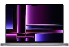 2023 Apple MacBook Pro med Apple M2 Pro Chip med 12CPU & 19GPU (14-tum, 16GB RAM, 8TB SSD Kapacitet) (QWERTY Italian) Rymdgrå (Renoverad)